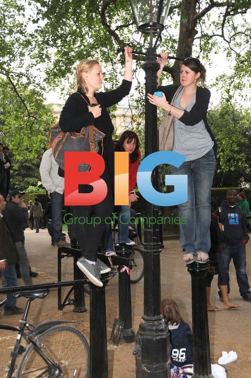 Royal Wedding Fans in London