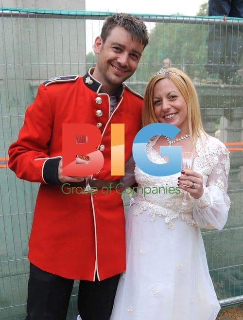 Royal Wedding Crowds in London