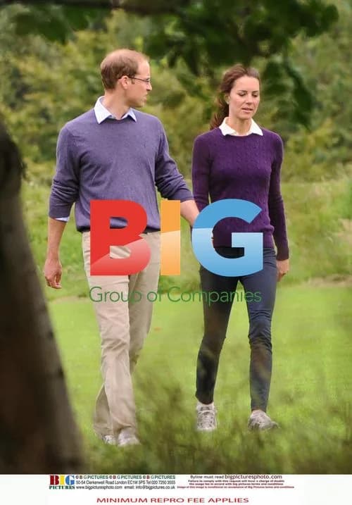 Duke and Duchess of Cambridge Take Casual Walk