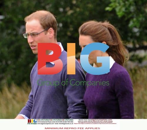 Duke and Duchess of Cambridge in Holyrood Park