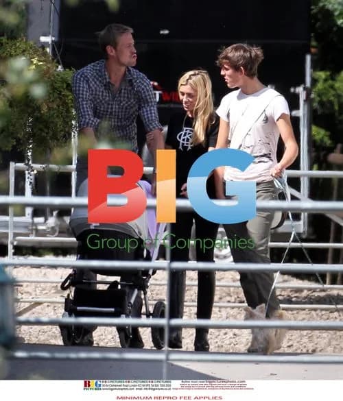 Abigail Clancy-Crouch with Family at Stables