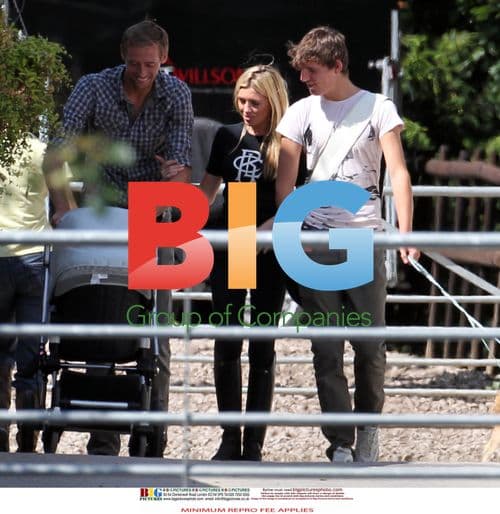 Abigail Clancy-Crouch and Family at Stables