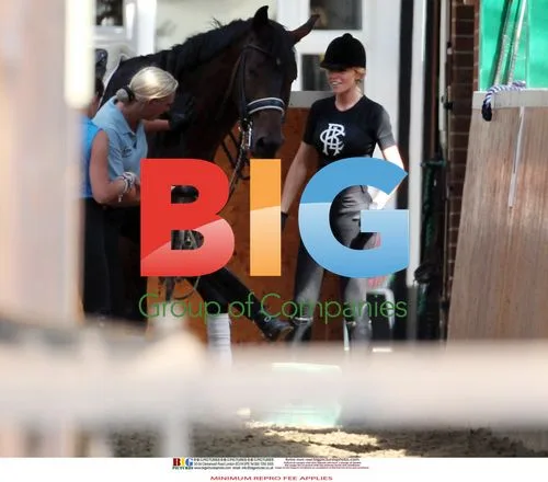Abigail Clancy-Crouch and Family at Stables