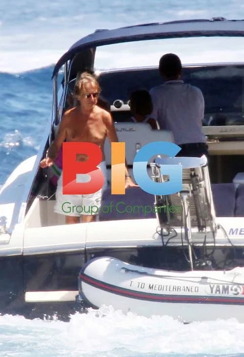 Luca Cordero di Montezemolo and wife in Capri