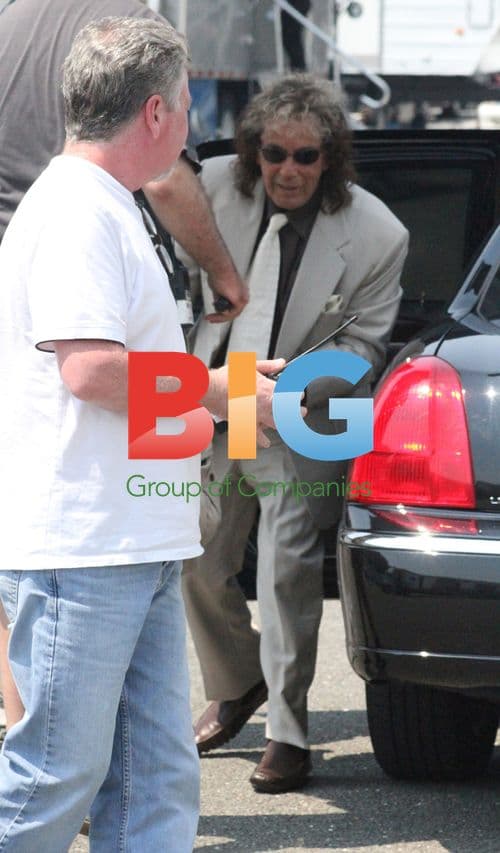 Al Pacino on Set of "Phil Spector Project"