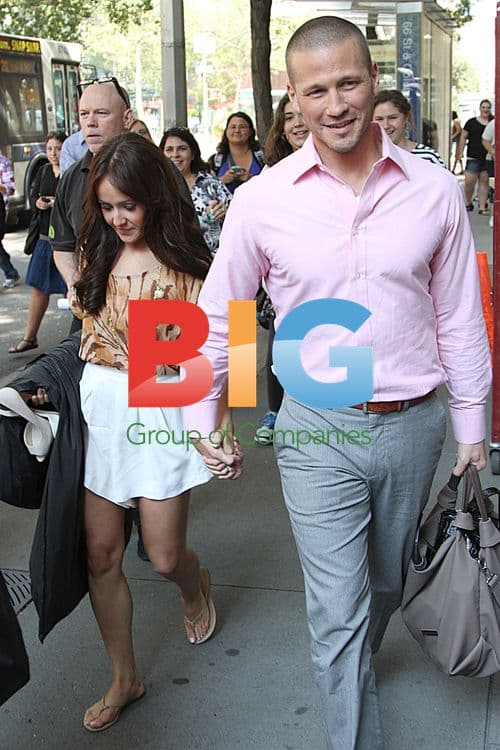 Bachelorette stars Ashley and JP in NYC