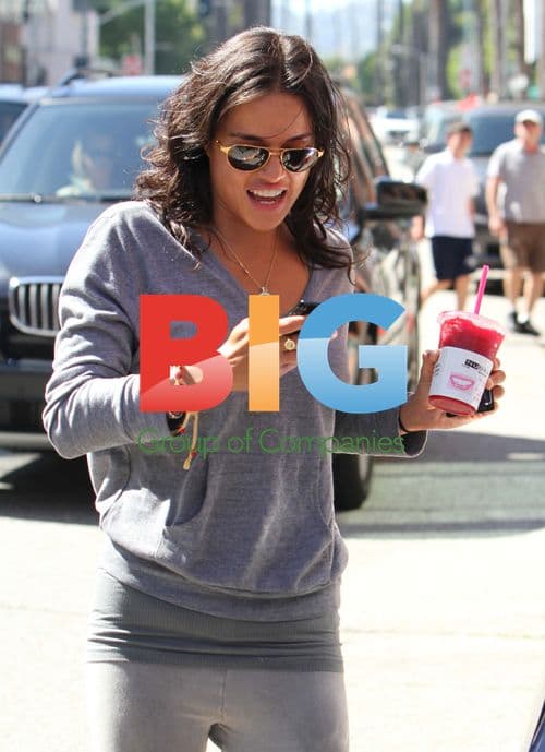 Michelle Rodriguez out in LA