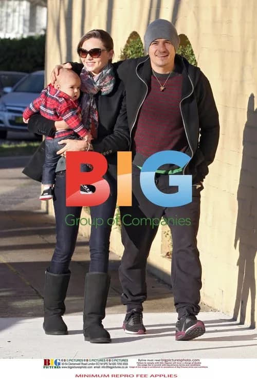 Miranda Kerr and Orlando Bloom with baby Flynn in Sydney