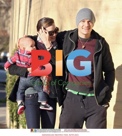 Miranda Kerr and Orlando Bloom with baby Flynn in Sydney