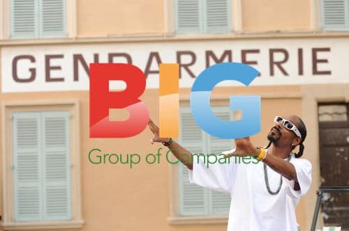 Snoop Dogg and Jean Roch filming video in Saint-Tropez