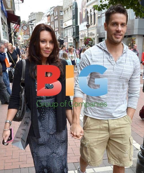 Michelle Heaton Shopping in Dublin