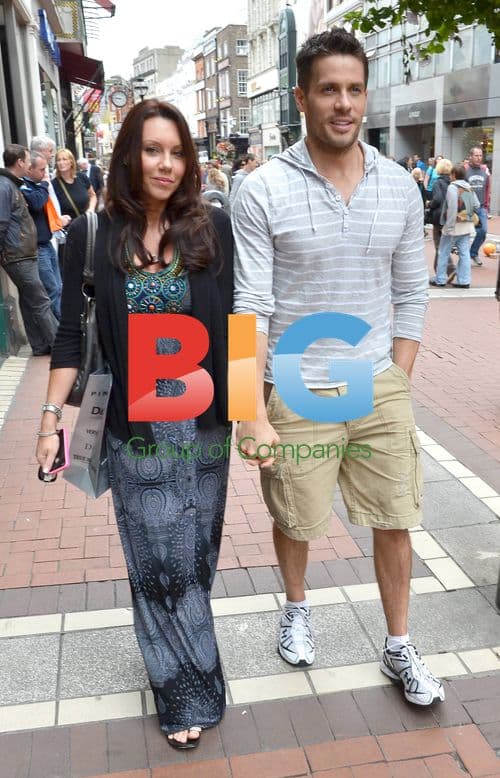 Michelle Heaton Shopping in Dublin