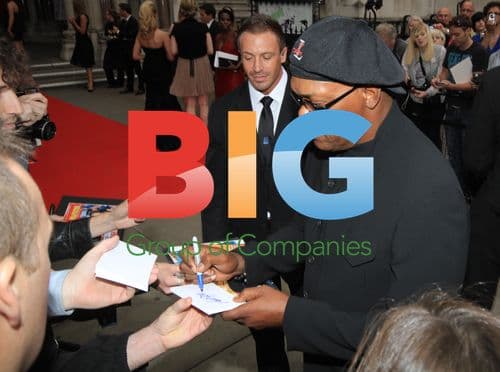 Samuel L Jackson at Shooting Stars Benefit Ball