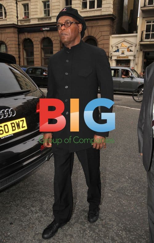 Samuel L Jackson at Shooting Stars Benefit