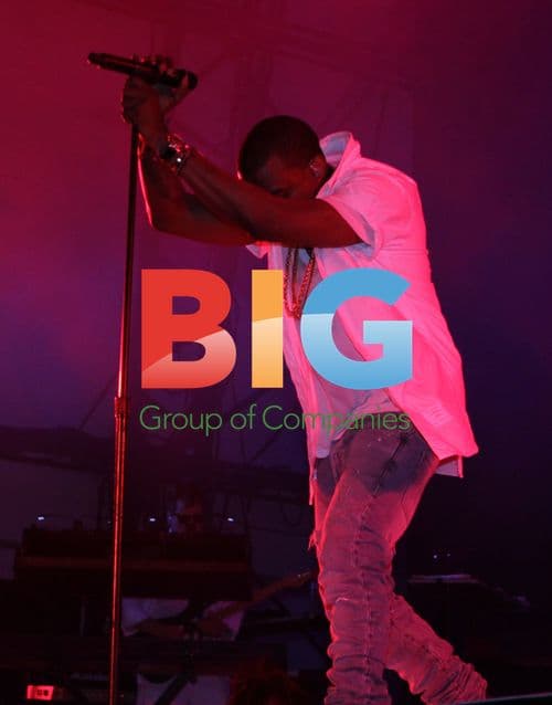 Kanye West performs at The Big Chill Festival 2011