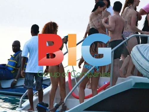 Rihanna Vacations in Barbados