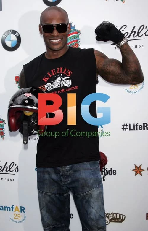 Tyson Beckford at Kiehl's LifeRide event