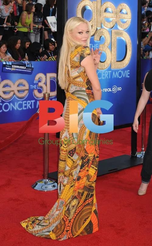 Charlotte Ross at Glee: The 3D Concert Movie Premiere