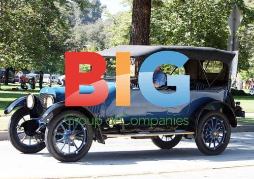 Jay Leno Drives Classic Car in LA
