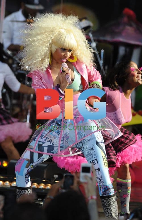 Nicki Minaj Wardrobe Malfunction on GMA