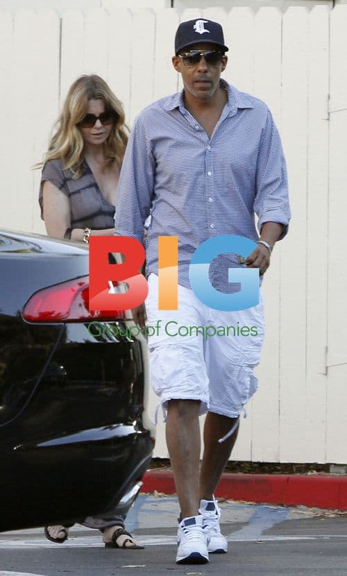 Ellen Pompeo Out with Family