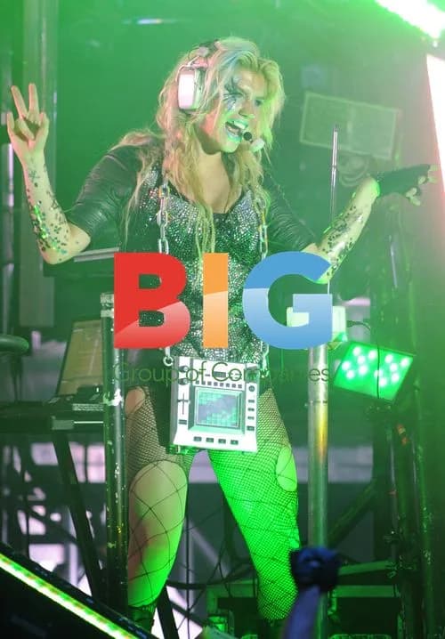 Kesha performs during The Get $leazy Tour