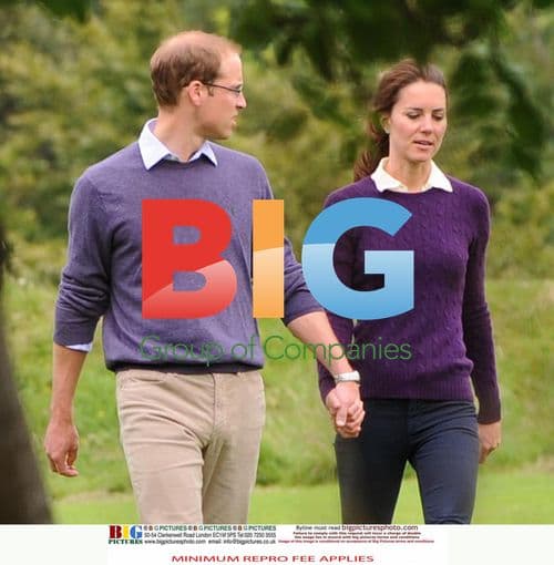 Kate and William Walk in Holyrood Park