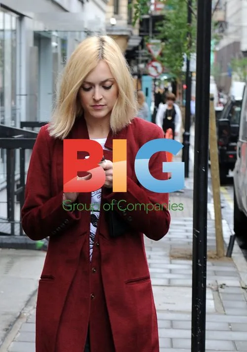 Fearne Cotton Twists Ankle in London