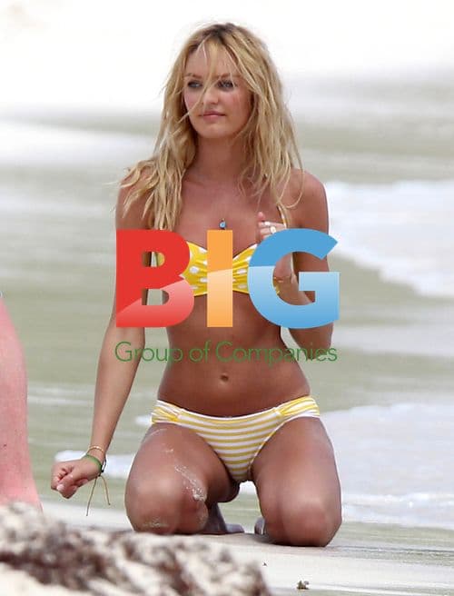 Candice Swanepoel Victoria's Secret Shoot in St Barts