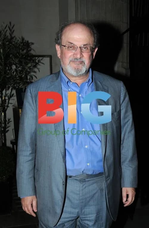 Salman Rushdie at London Restaurant