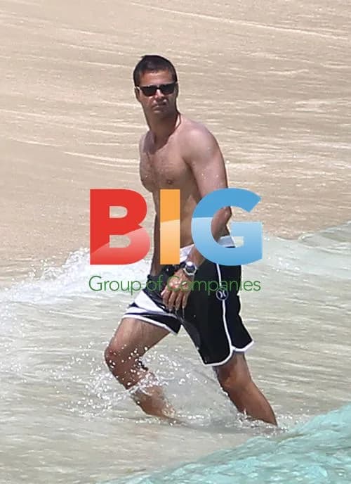 Brooke Burke and family vacationing in St Barths