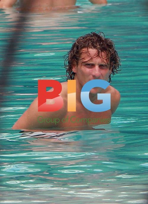 Diego Forlan on Vacation in Miami