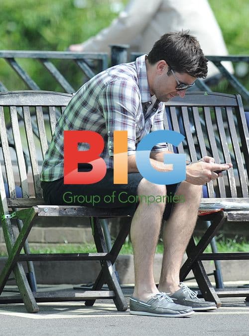 Katherine Jenkins and Gethin Jones Shopping