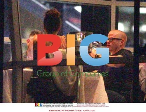Heston Blumenthal and Suzanne Pirret Dining Together