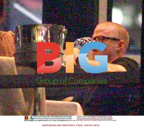 Heston Blumenthal dining with Suzanne Pirret