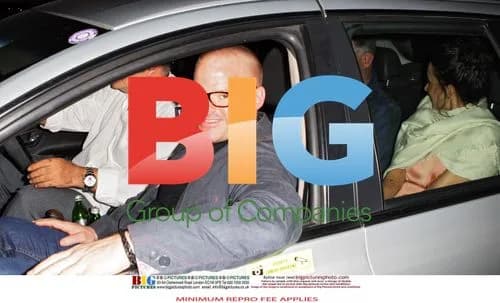 Heston Blumenthal and Suzanne Pirret dining in Sydney