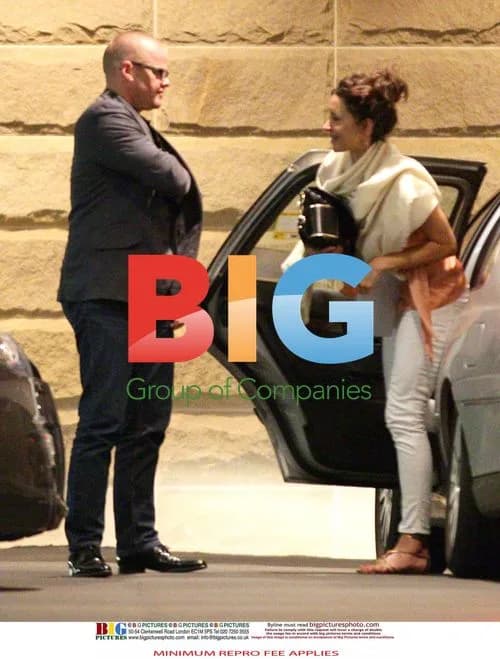 Heston Blumenthal and Suzanne Pirret dining in Sydney