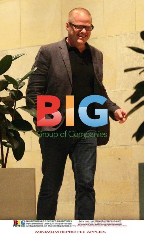 Heston Blumenthal seen dining with Suzanne Pirret