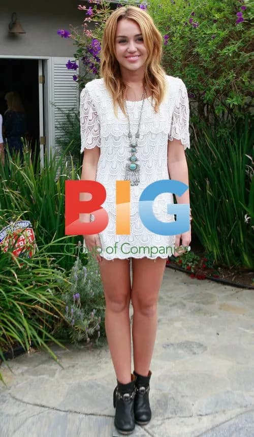 Miley Cyrus at Brentwood Swag Bag Party