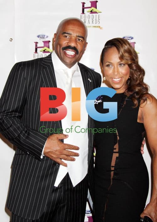 Steve Harvey and Marjorie Harvey at Hoodie Awards 2011