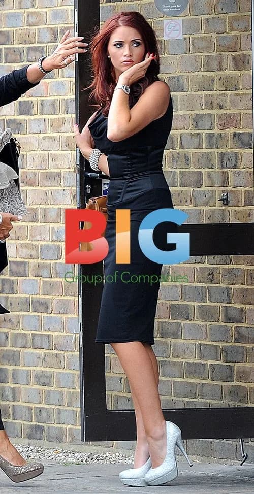 TOWIE Star Amy Childs Strolls in Essex