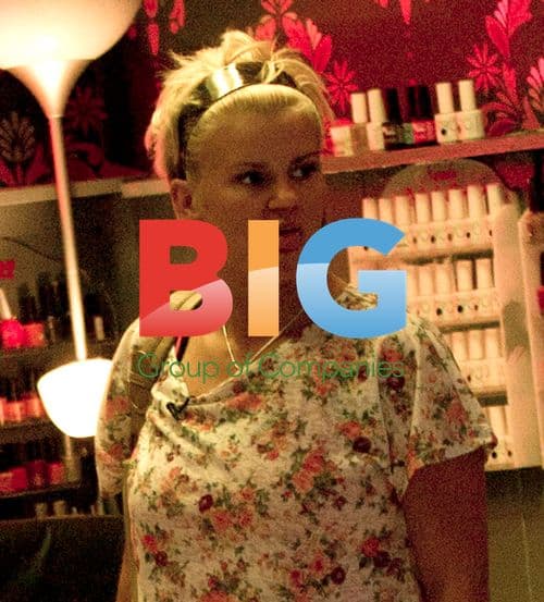 Kerry Katona Visits Nando's and Salon