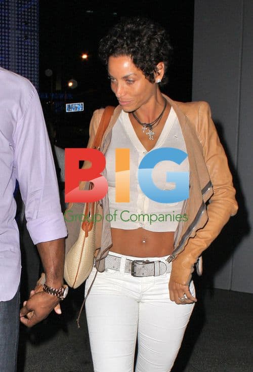 Nicole Murphy and Michael Strahan Dinner at Boa