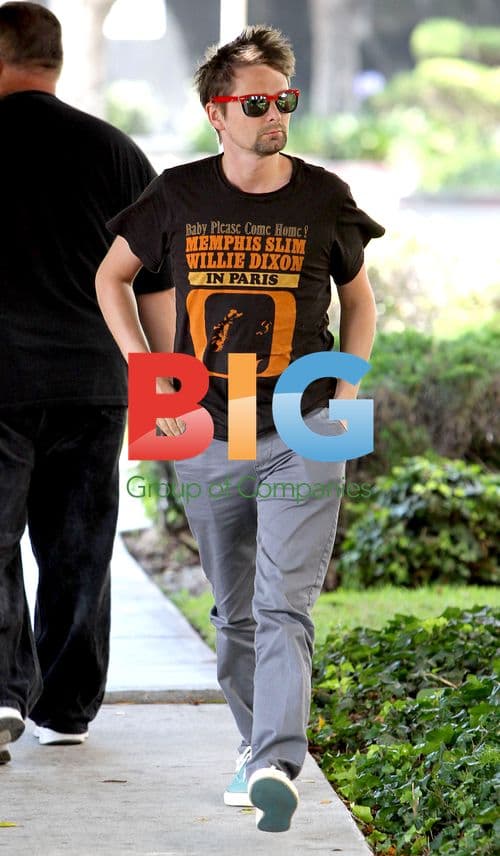 Matt Bellamy and Kate Hudson in LA