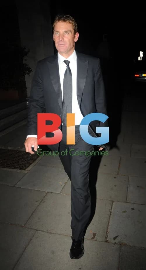 Shane Warne Spotted in London