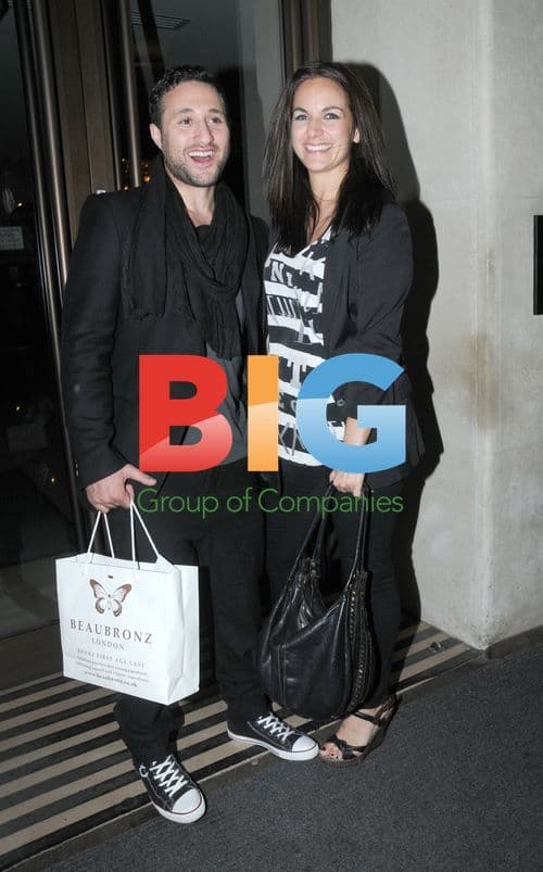 Blue singer Antony Costa and girlfriend Celine Bopp