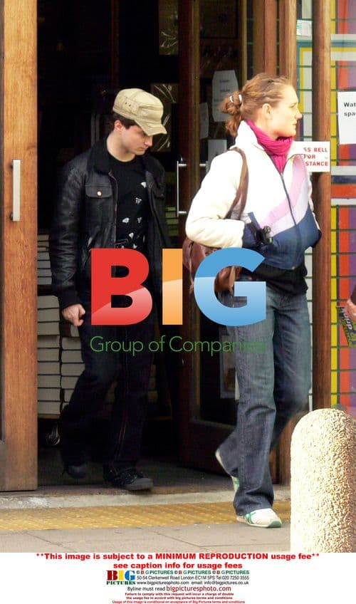 Daniel Radcliffe and Laura O'Toole Book Shopping