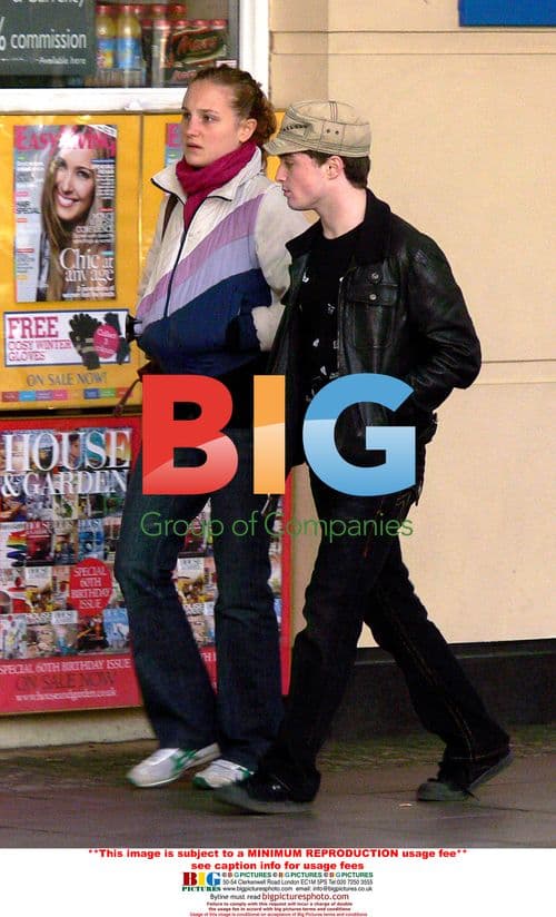 Daniel Radcliffe and Laura O'Toole Book Shopping