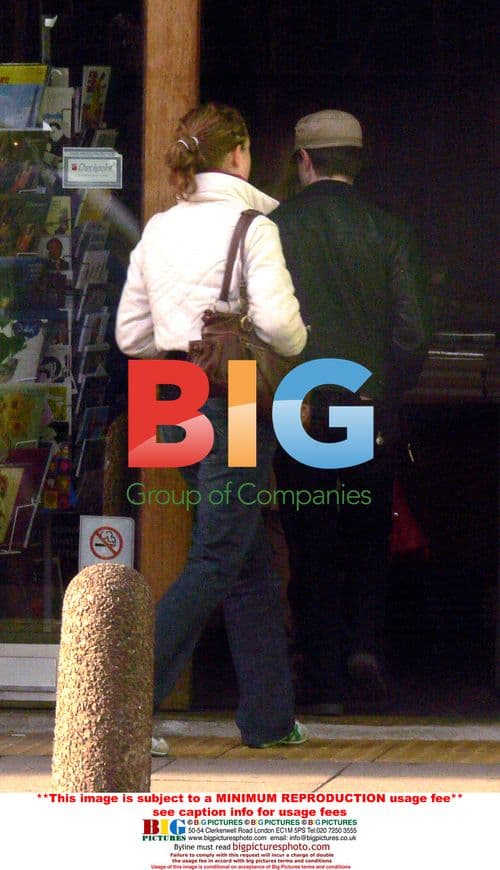 Daniel Radcliffe and Laura O'Toole Shopping