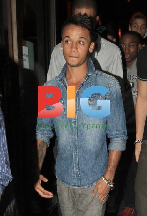 Aston from JLS Night Out in London